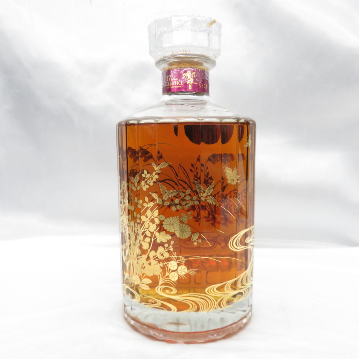 未開栓】SUNTORY サントリー 響 HIBIKI 17年 意匠ボトル 四季花鳥 