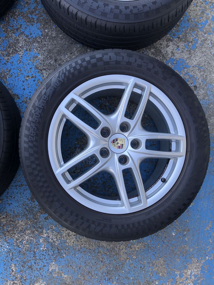 ☆Porsche ポルシェ カイエン 958 純正ホイール 265/50R19 19インチ 7 