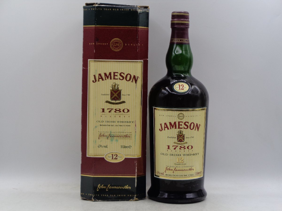 ジェムソン 12年 ウイスキー アイリッシュ 40度 | : 0 送料無料 