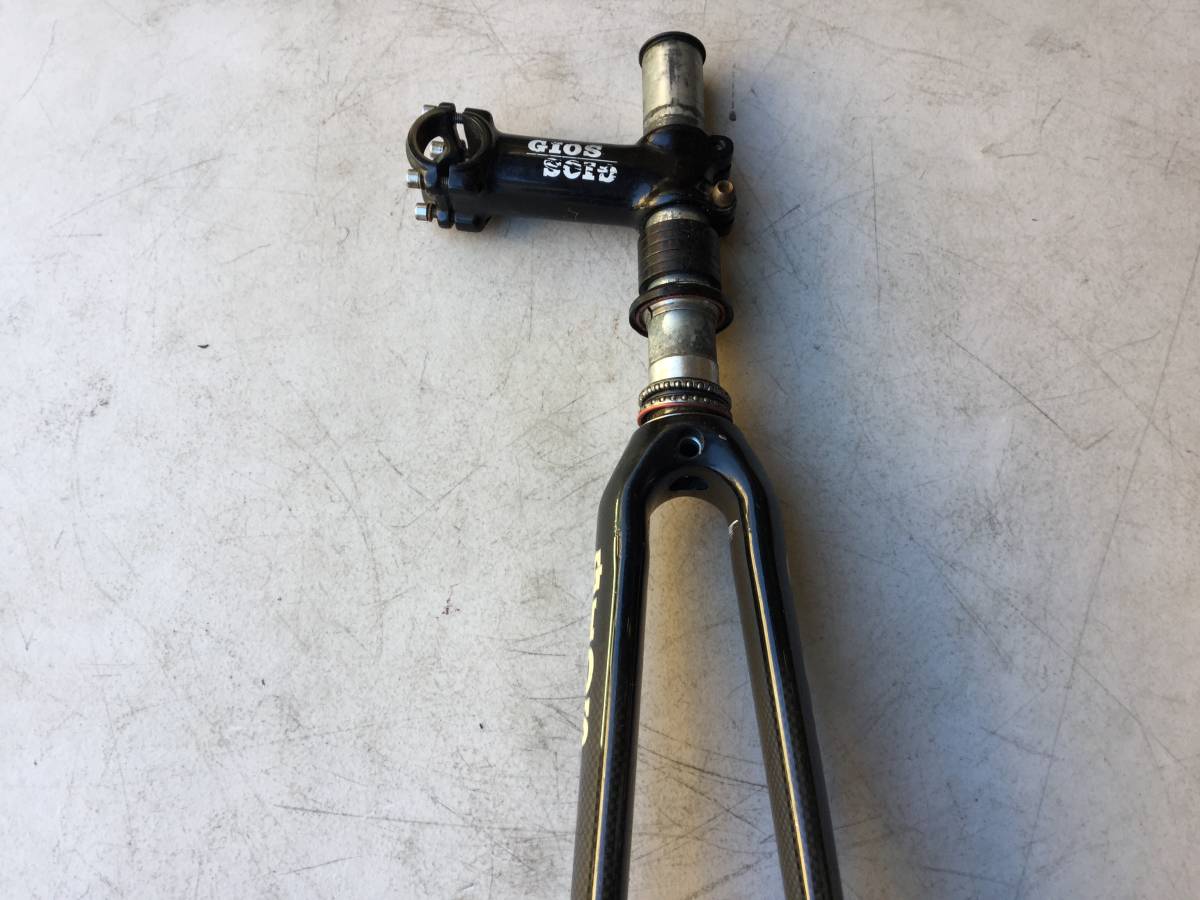 GIOS アルミ+カーボンフォーク 1インチコラム 700cフロントフォーク 1