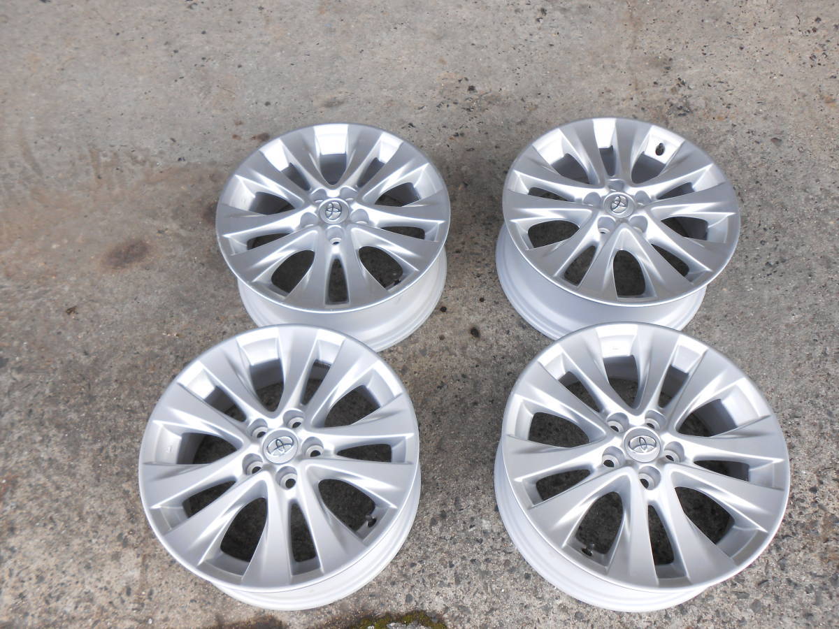 トヨタ アルファード ヴェルファイア 18x7.5J 0 アルファード、ヴェル 