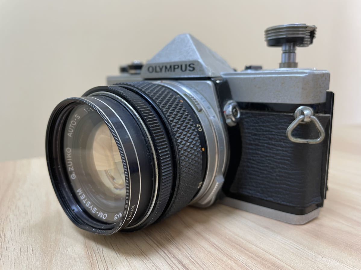 O OLYMPUS オリンパス OM-1 フィルムカメラ G.ZUIKO AUTO-S 1:1.4 f