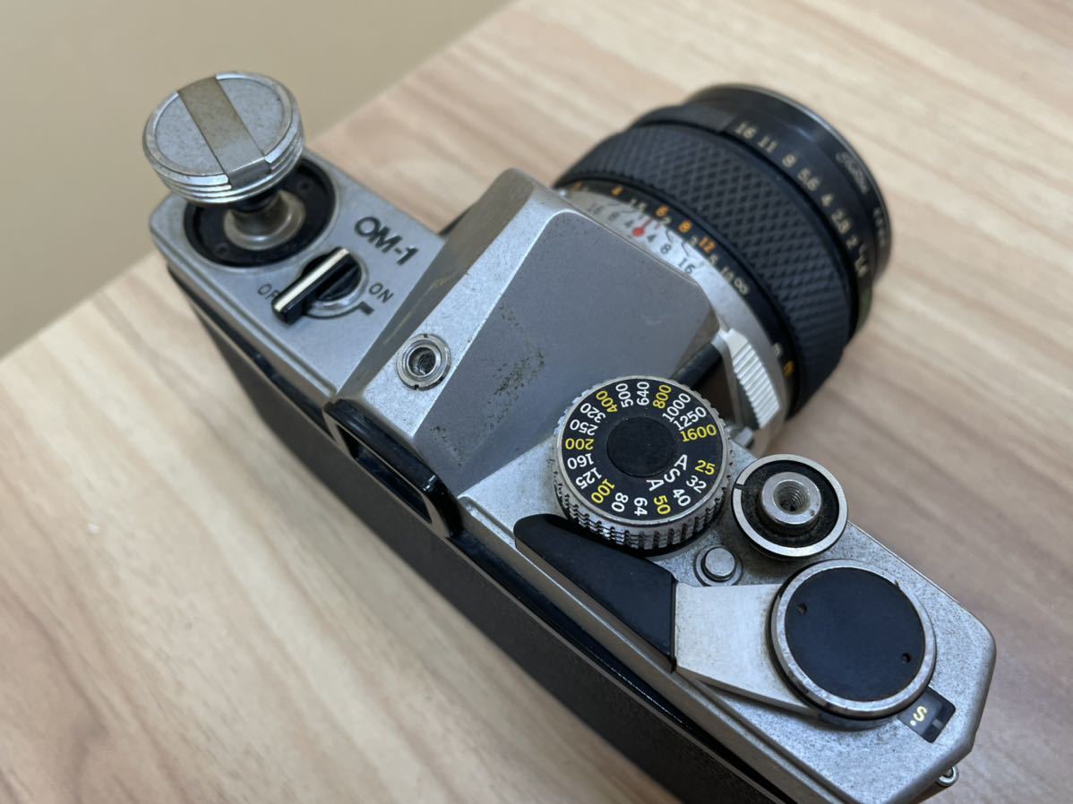 O OLYMPUS オリンパス OM-1 フィルムカメラ G.ZUIKO AUTO-S 1:1.4 f