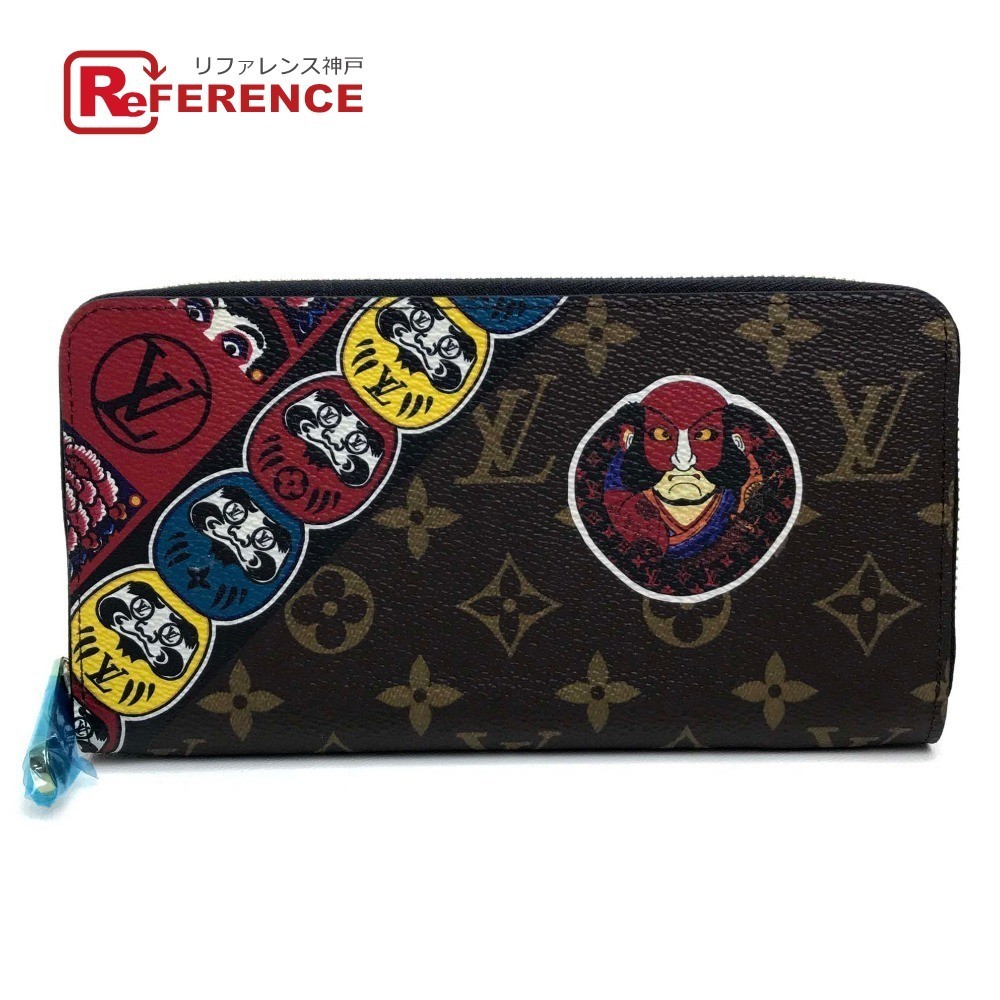 送料無料，定番人気 LOUIS VUITTON ルイ ヴィトン M67249 ジッピーウォレット 山本寛斎 達磨 歌舞伎モチーフ モノグラム(モノグラムライン)｜売買されたオークション情報、yahooの商品情報をアーカイブ公開 - オークフ 服飾小物
