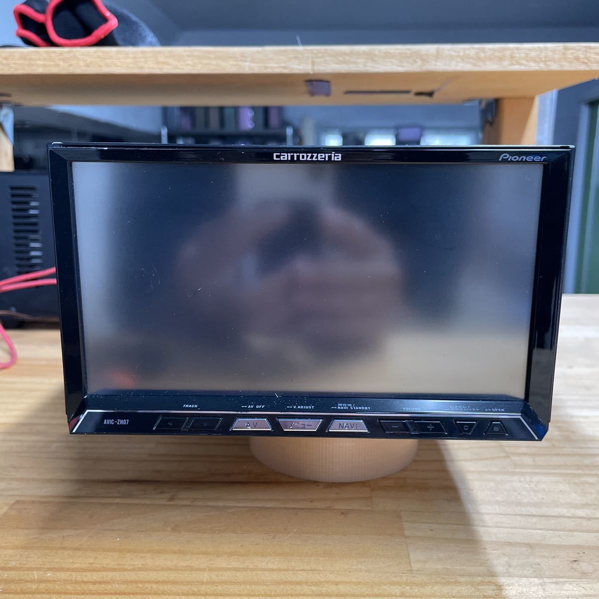 カロッツェリア AVIC-ZH07 フルセグ 地デジ 未確認ジャンク品 AVIC