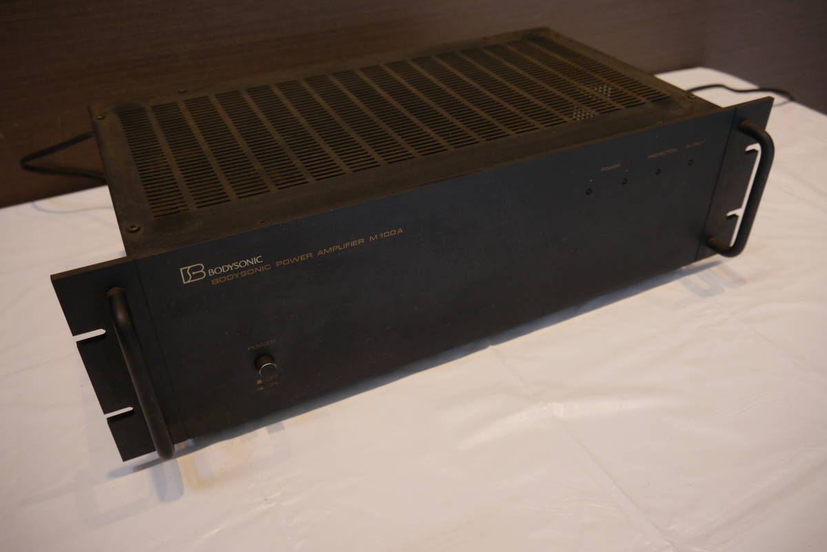 BODYSONIC PM-E50 Yahoo!オークション - パワーアンプ 通電OK