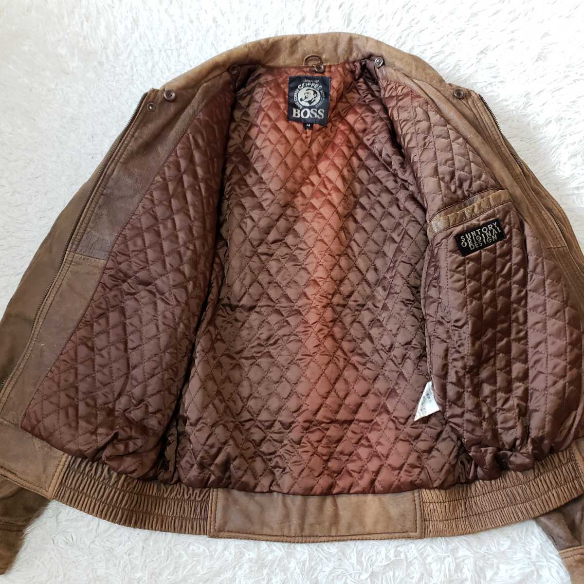 超希少当時物】BOSSジャン ボスジャン 非売品 ビンテージ レザー 