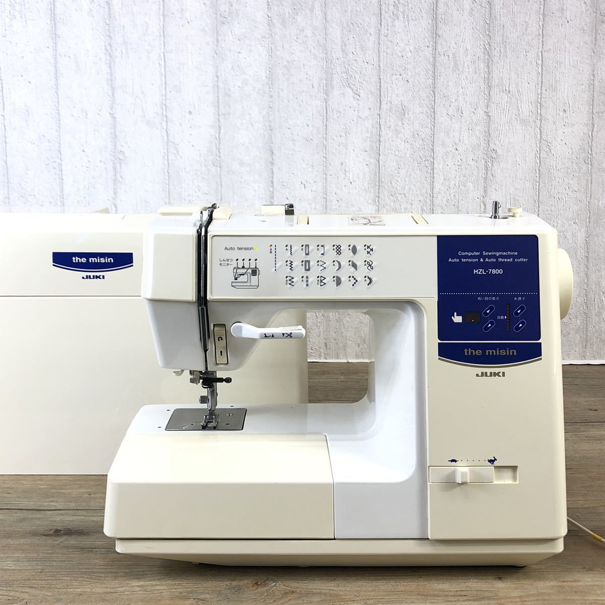 JUKI HZL-7800 ジューキ misin the コンピューターミシン ト静 