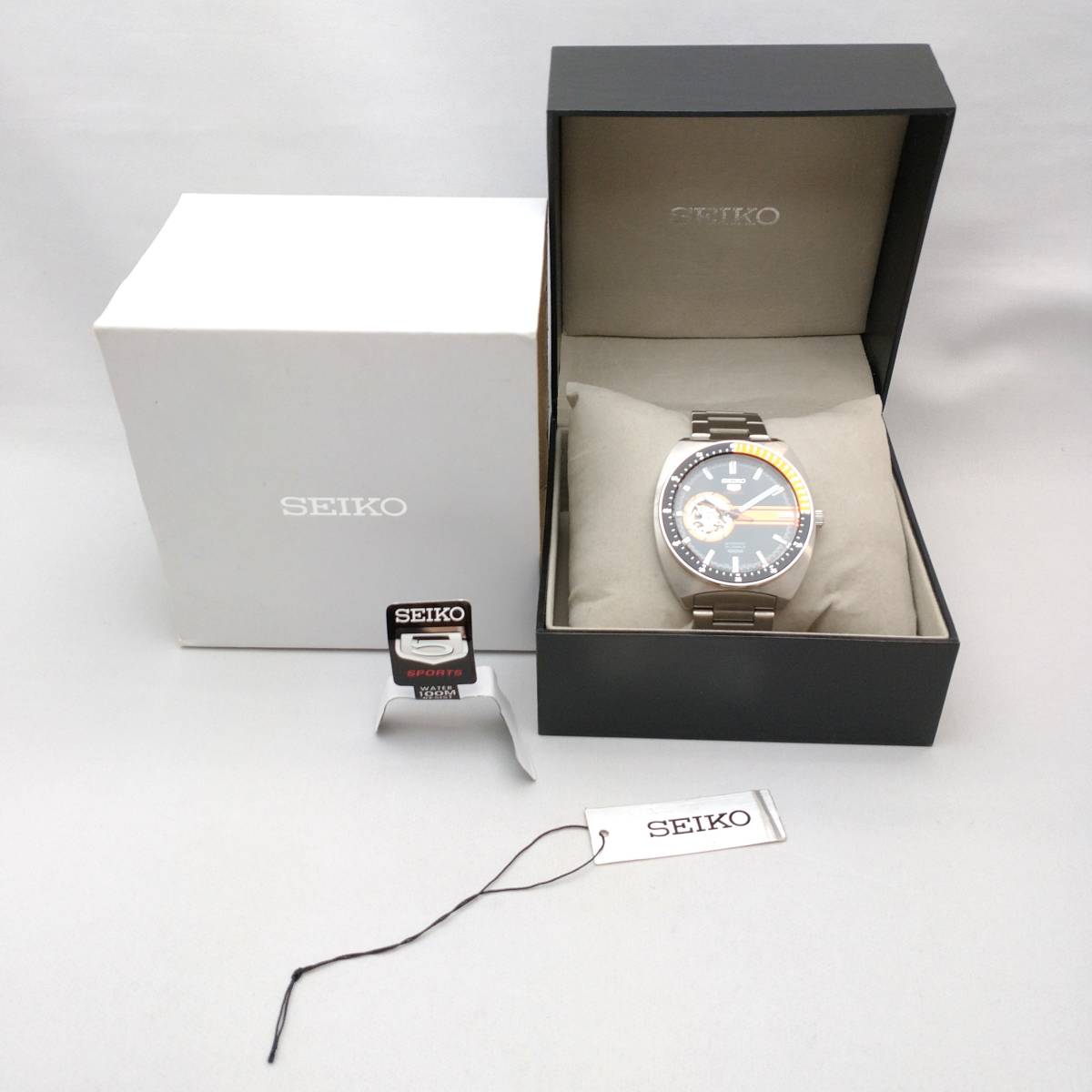 箱 付 SEIKO 5 セイコー ファイブ SSA331K1 4R38-01K0 自動巻 メンズ 