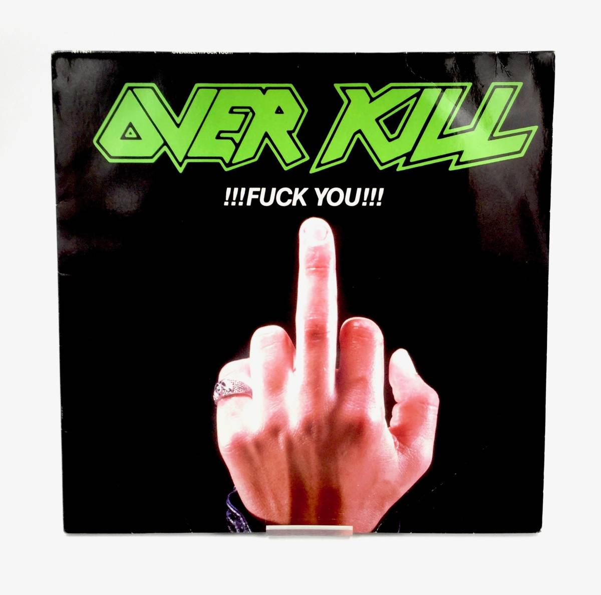 EU オリジナル盤 】◎ OVERKILL オーヴァーキル／ !!!FUCK YOU!!! EP 