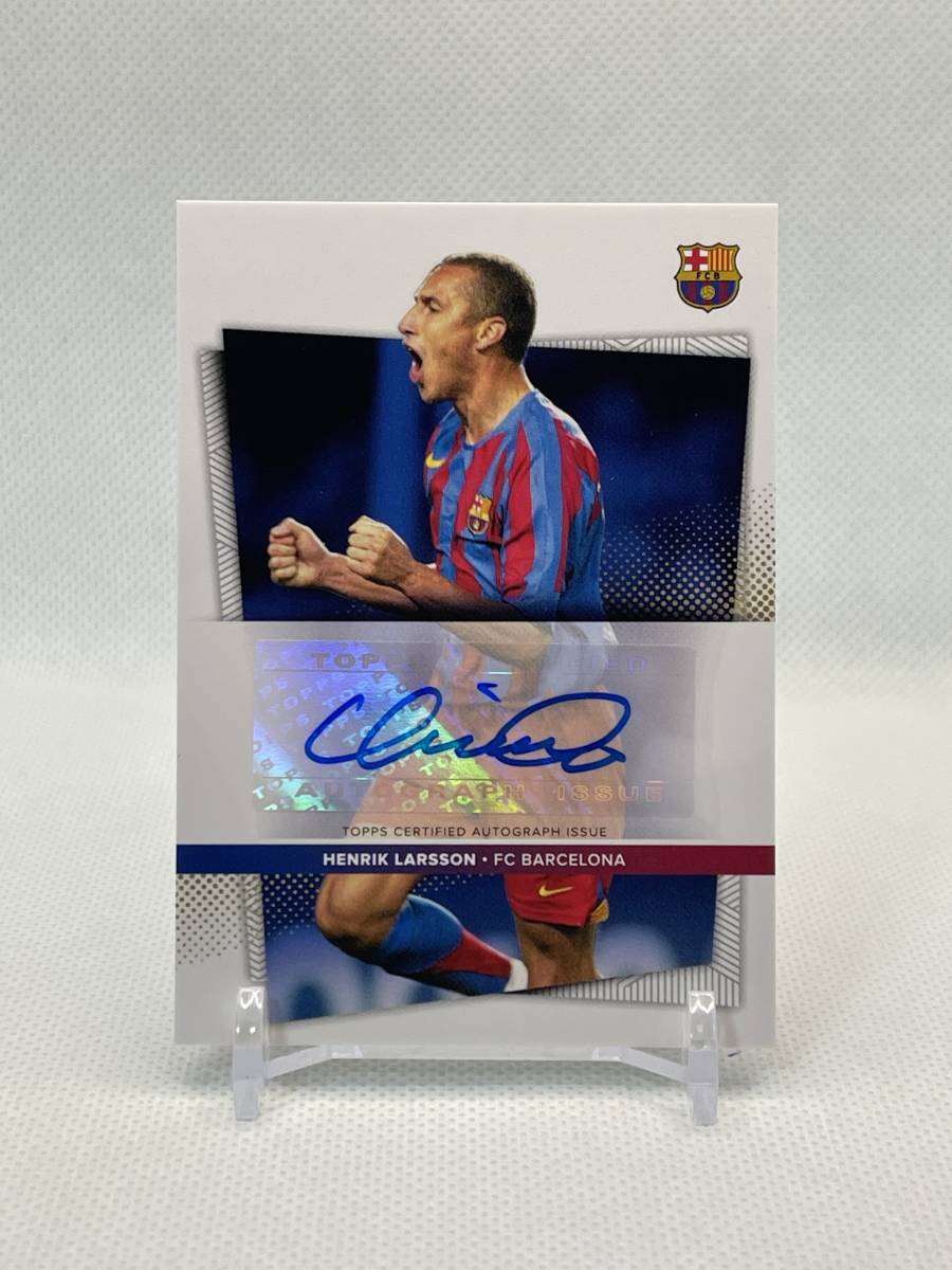  Henrik Larsson 2020-21 TOPPS TEAM SET FC BARCELONA Auto #/100(シングルカード)｜売買されたオークション情報、yahooの商品情報をアーカイブ公開 - オークファン シングルカード