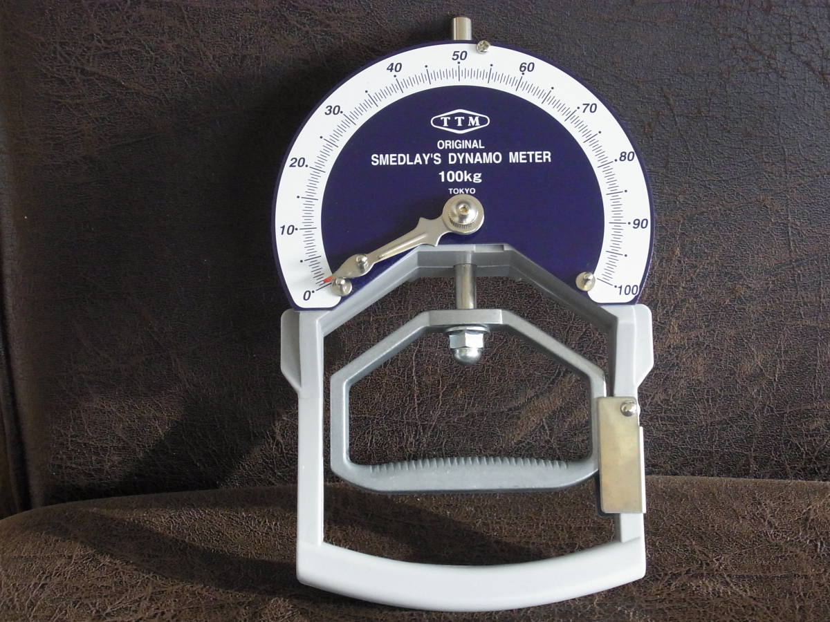秦運動具工業 スメドレー型握力計100kg 103-S 工場 直営 店
