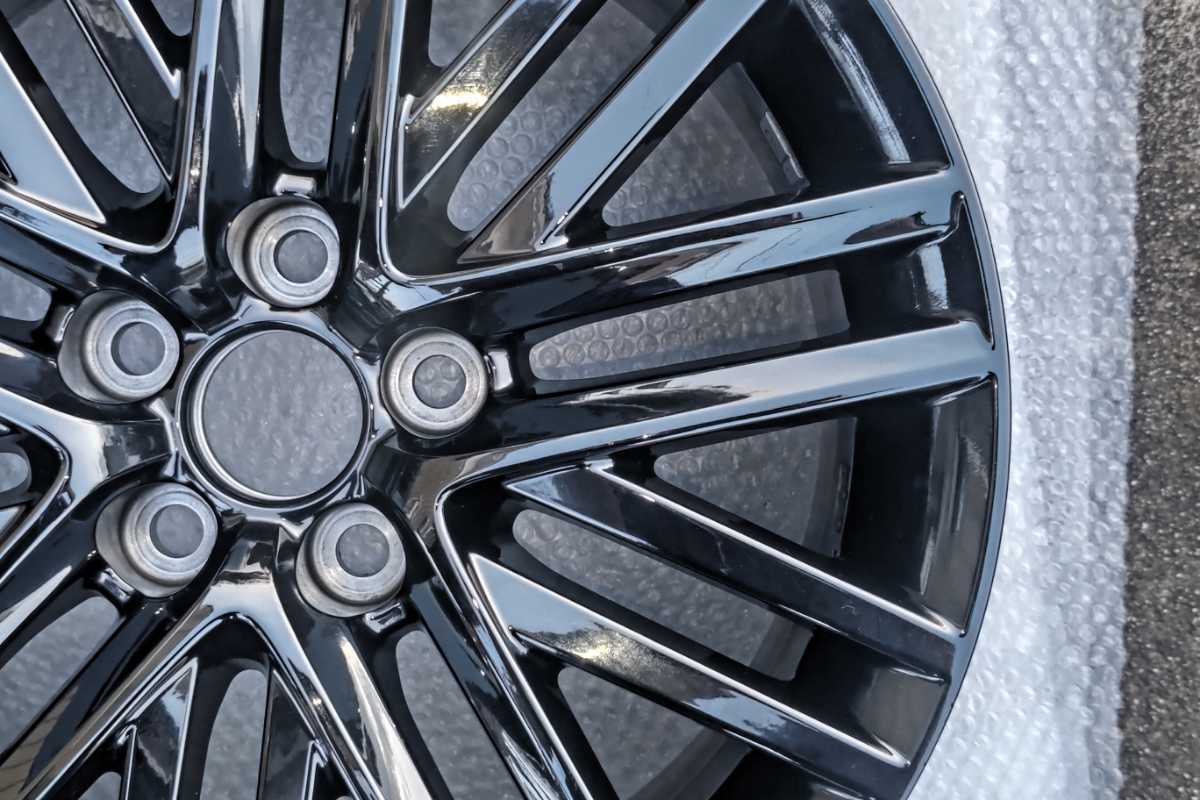 ① TOYOTA CROWN 210 クラウン アスリート ロイヤル 特別仕様車 ブラックスタイル ブラックスパッタリングメッキ ホイール 18インチ トヨタ クラウン アスリート 2.5 ワンオーナー Athlete