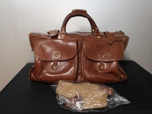 極美品 江戸三紅印傳 ボストンバッグ ハンドバッグ 明るけれ トート 