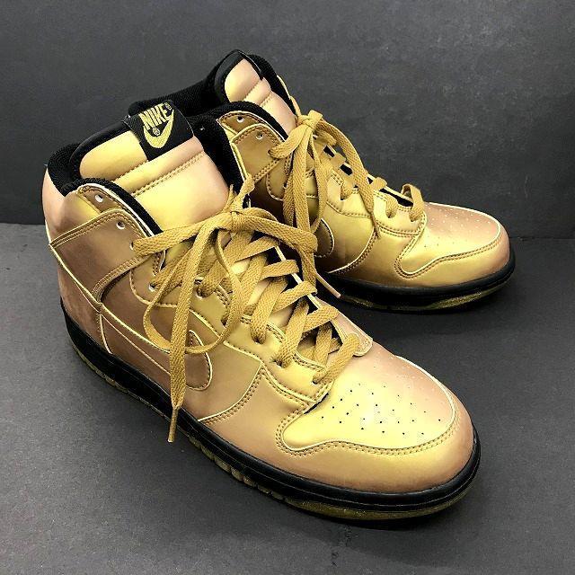 NIKE DUNK HI CHAMP PACK GOLD ナイキ ダンク ハイ チャンプ パック 