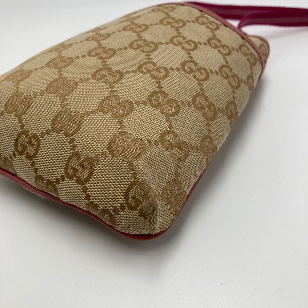 GUCCI グッチ 極美品》『天下一品』 ジャガード×レザー 0 M171 《極美 