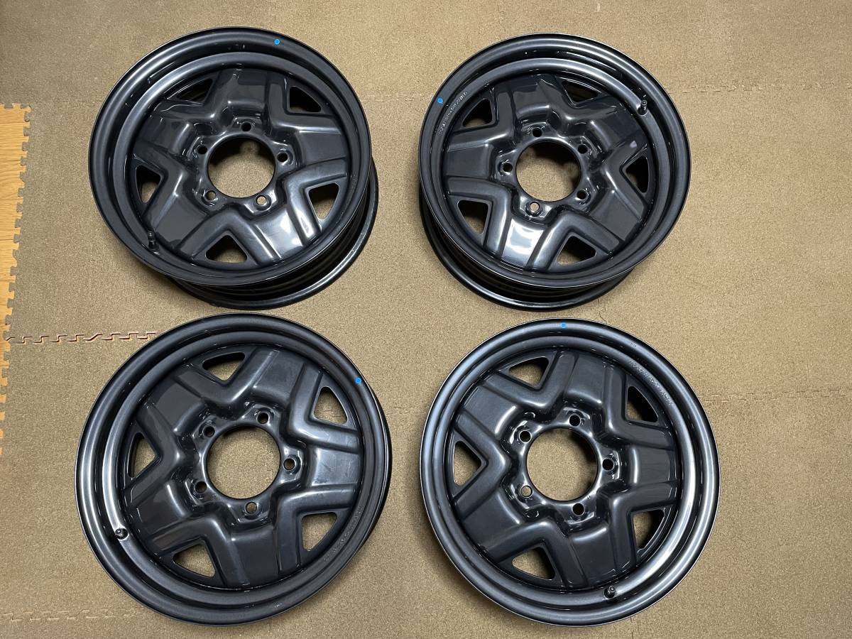 新車外し　JB64　ジムニー純正スチールホイール　16インチ