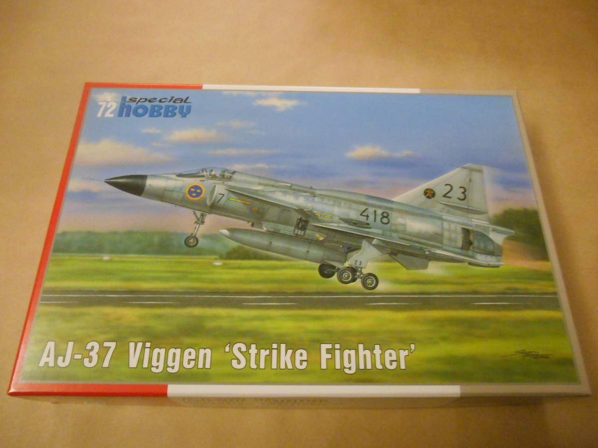  〔全国一律送料500円込〕1/72 スペシャルホビー スウェーデン サーブ AJ-37 戦闘攻撃機(軍用機)｜売買されたオークション情報、yahooの商品情報をアーカイブ公開 - オークファン その他
