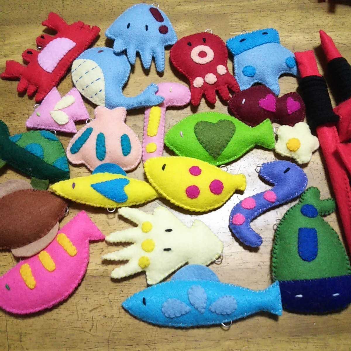 手作り ハンドメイド フェルト 魚釣り 3 魚匹と竿2本 その他 売買されたオークション情報 Yahooの商品情報をアーカイブ公開 オークファン Aucfan Com 手作り ハンドメイド フェルト 魚釣り 3 魚匹と竿2本 その他 売買されたオークション情報 Yahooの商品情報をアーカイブ公開 オークファン Aucfan Com