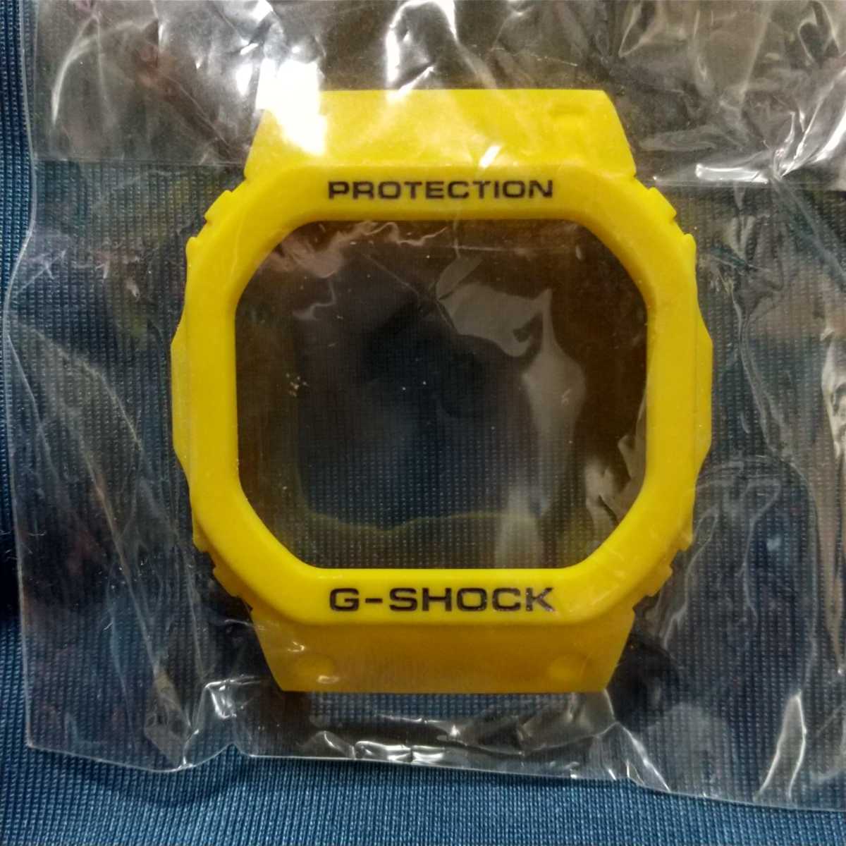 初代 イエロースピード ベゼル 垂涎 G-SHOCK DW-5600C-9B スクリュー 