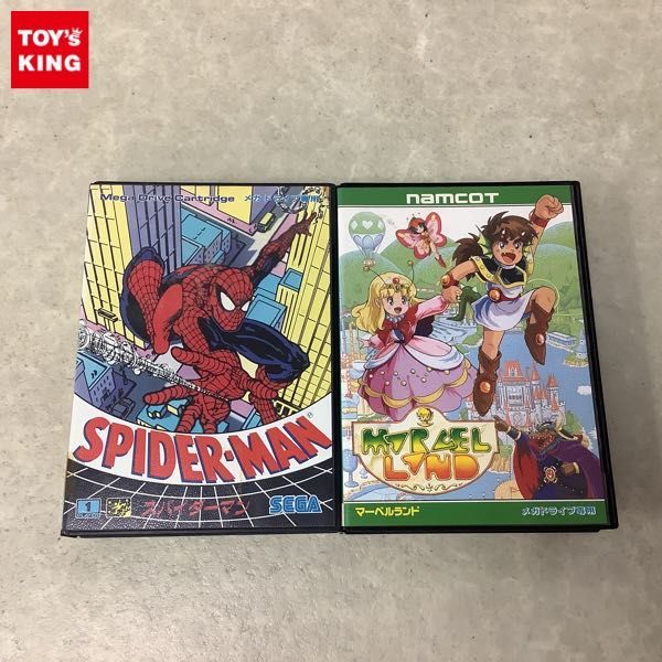 【HOT，安い】 1円 メガドライブ 専用カートリッジ スパイダーマン マーベルランド(おもちゃ、ゲーム)｜売買されたオークション情報、yahooの商品情報をアーカイブ公開 - オークファン その他