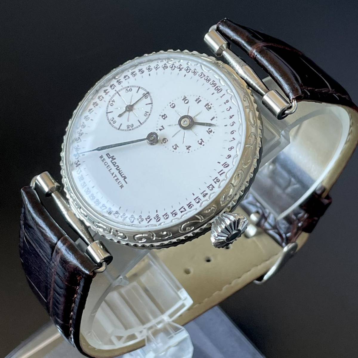 Молния モルニヤ コンバート腕時計 手巻き アンティーク レギュレーター 