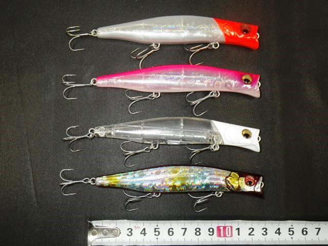 メガバス　カゲロウ124F　fimoオリカラ　未使用４個セット ☆メガバス☆ 実釣 未使用 カゲロウ 124F 4個セット ☆オリカラ