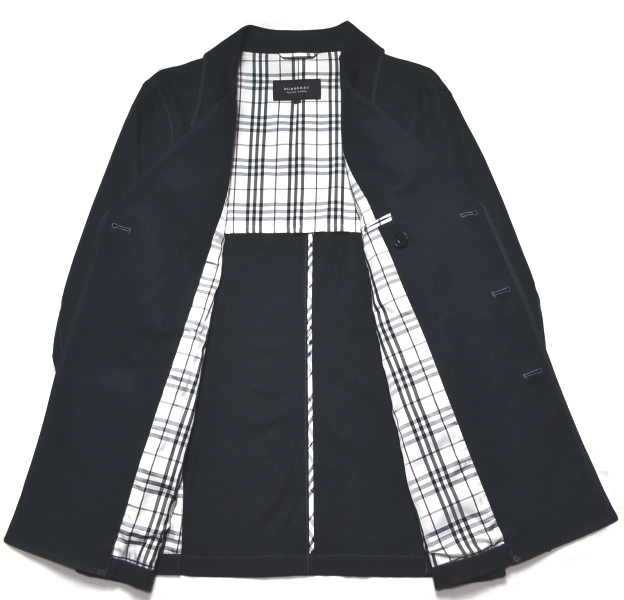 新品同様】人気モデル 銀ボタン仕様 BURBERRY BLACK LABEL バーバリー