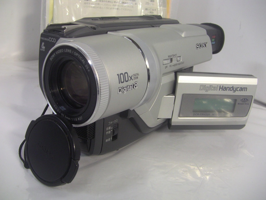 8mmテープ再生できます！【動作確認済み】 SONY Digital8ビデオカメラ DCR-TRV225　☆ダビングにご使用ください！☆/0114 SONY Digital8ビデオカメラ Hi8ビデオカメラ CCD-TR290 ☆ダビングにご使用ください！☆&frasl;0225 ☆ダビングにご使用ください！☆&frasl;0131