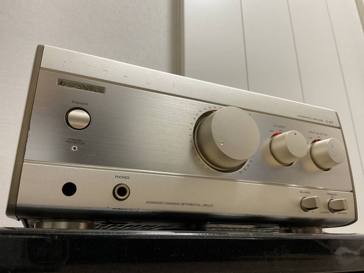 正常動作品 サンスイ インテグレーテッドアンプ アレフ aelf A-α7