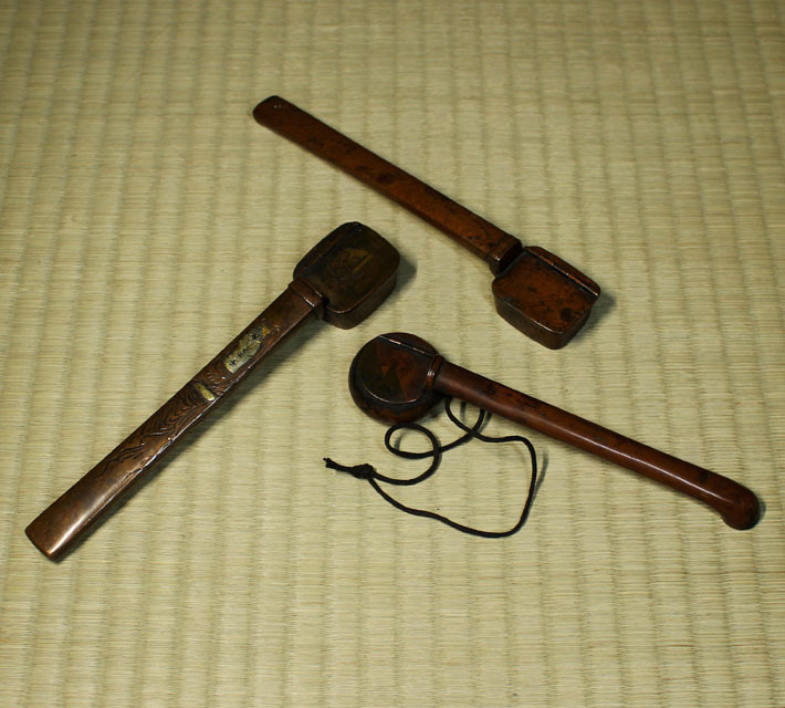 時代提げ物　書道具　古銅　矢立　6点　まとめて　M　R5246 矢立 Collection | ToMuCo Tokyo Museum 骨董、古民具、古書の“芳栄堂