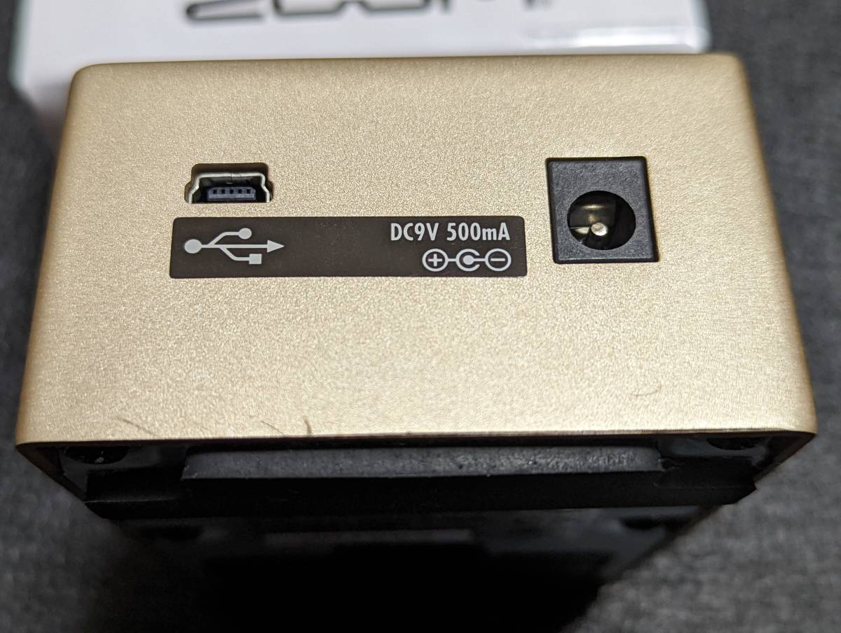 中古】ZOOM MS-50G-I MultiStomp Guitar Pedal Gold Limited MS-50Gの