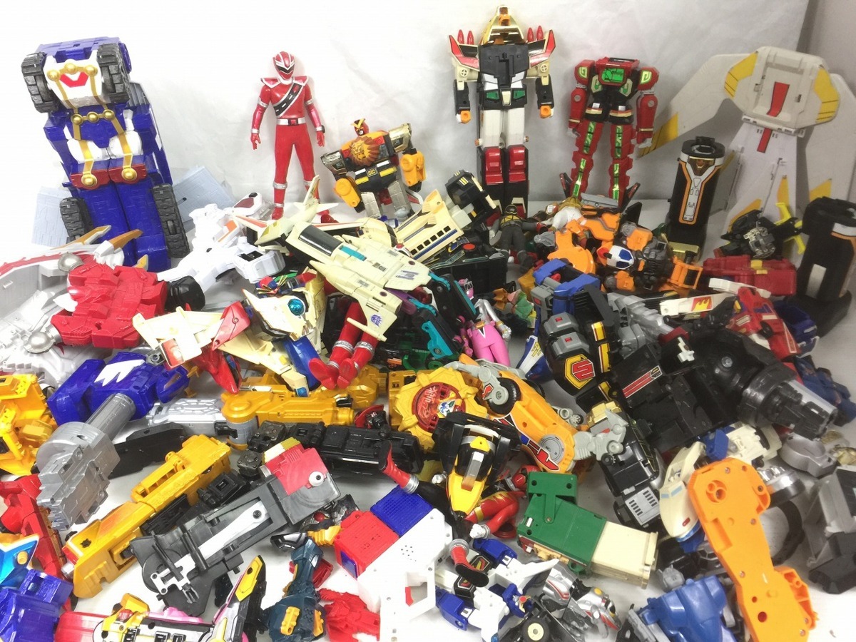 △【ジャンク品】 戦隊シリーズ 特撮 まとめ ロボット 超合金