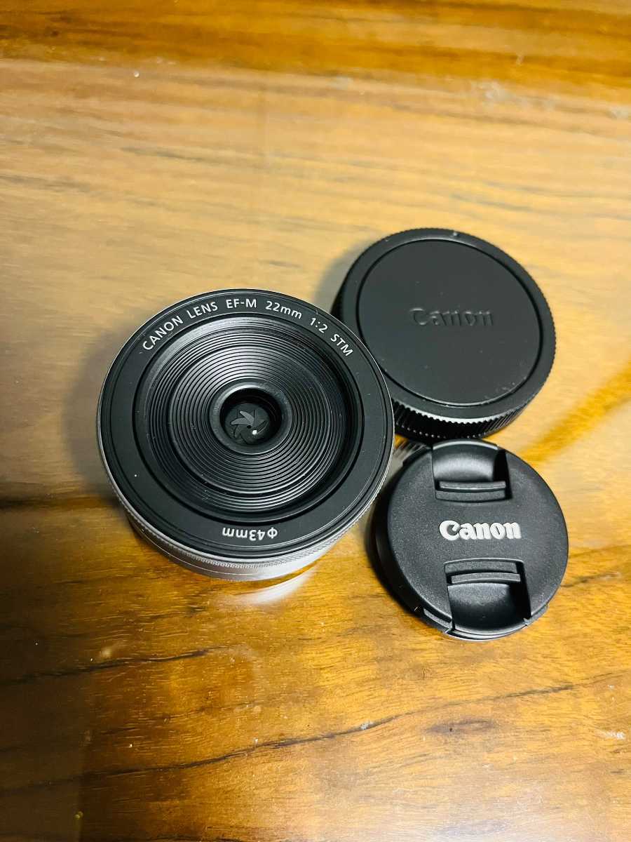 Canon EF-M 22mm F2 STM 単焦点レンズ カメラレンズ EF-M22mm F2 STM
