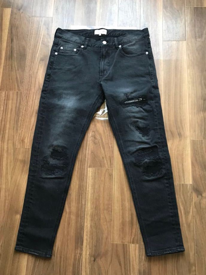 The DUFFER of ST.GEORGE DAMAGE＆REPAIR SUPER SKINNY DENIM 
