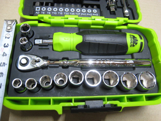 ◇◇MAC TOOLs マックツール 38PC 1/4マイクロツールセット グリーン 