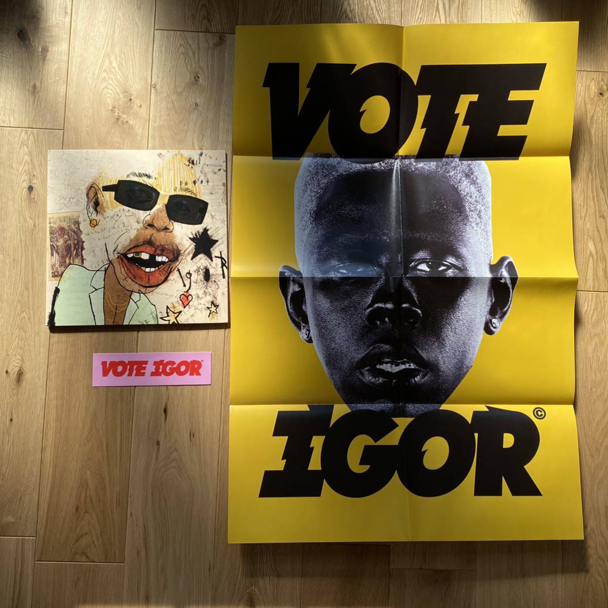 送料無料，品質保証 Tyler the Creator - IGOR 限定版レコード LP +