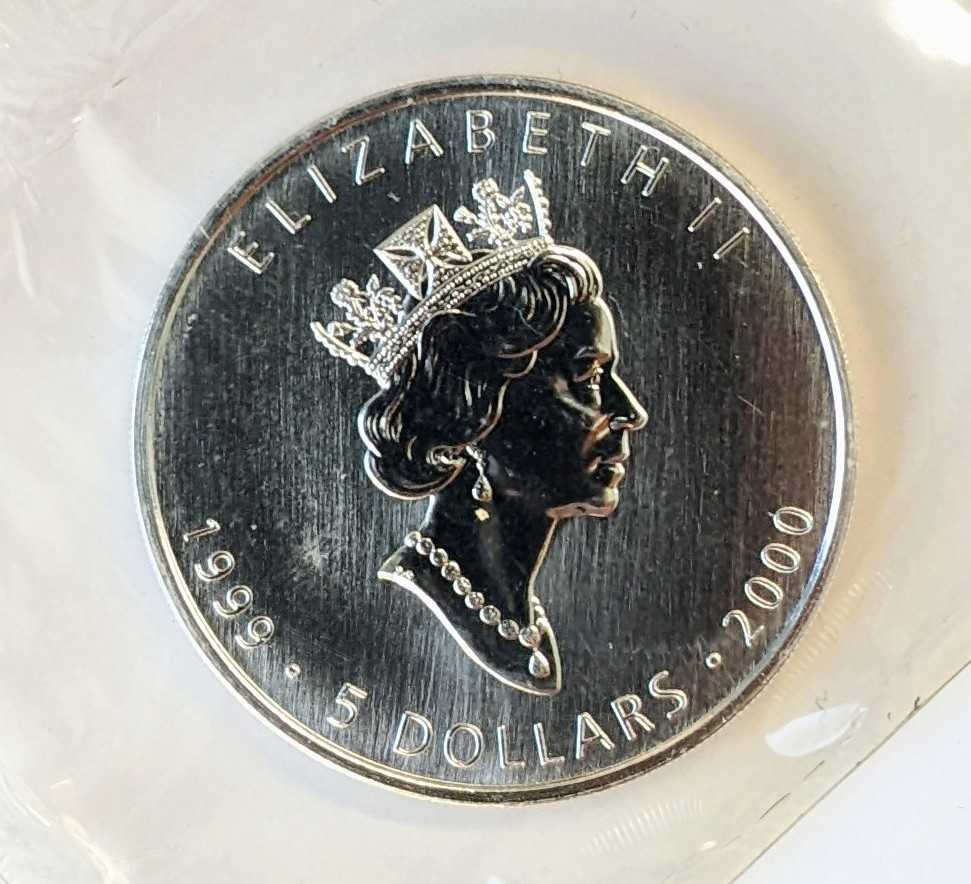 カナダ エリザベス女王二世 5ドル 銀貨 プルーフ ミント 記念硬貨　貨幣 カナダ・エリザベス2世/5ドル銀貨 2013年銘 ロイヤルカナダミント社PF