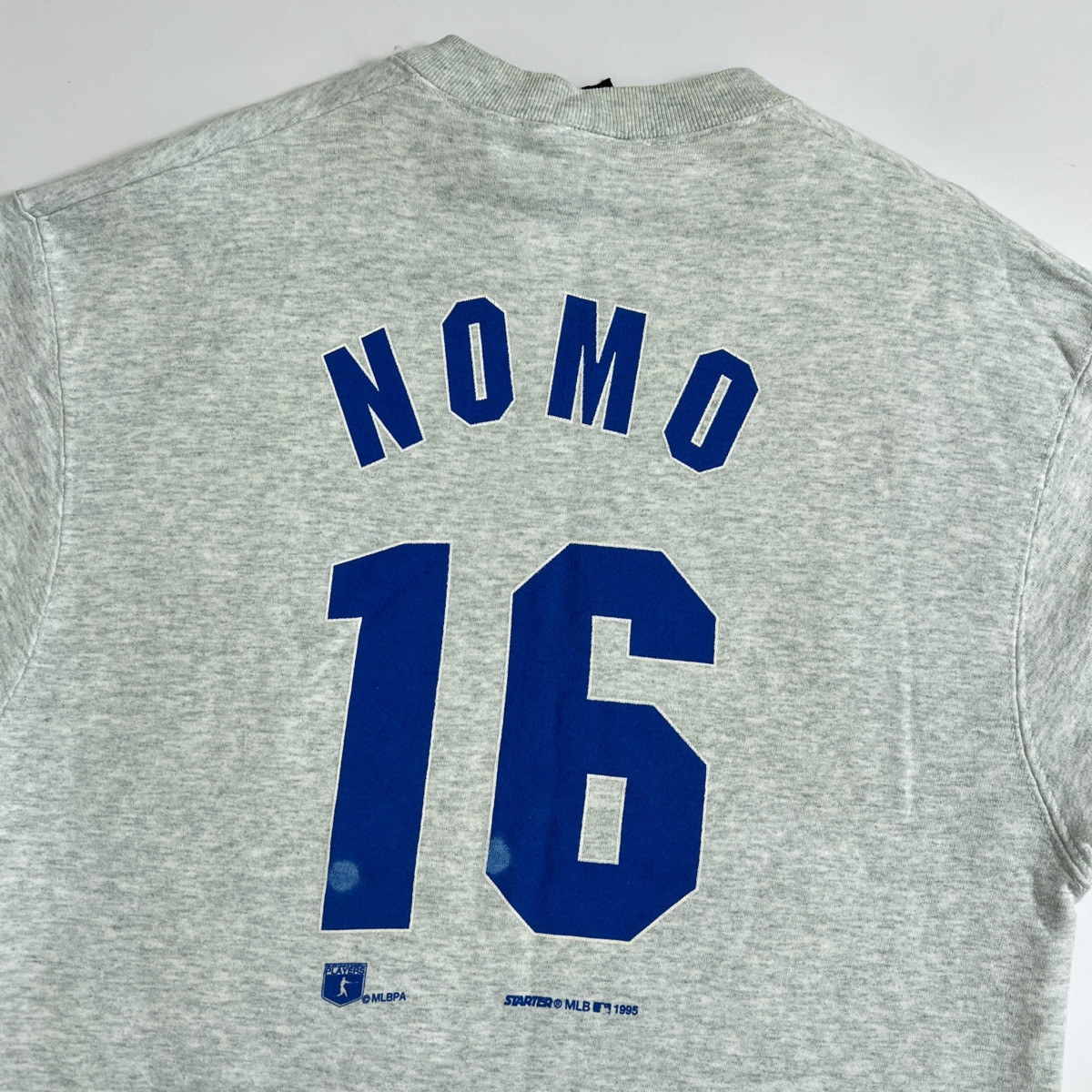 90's USA製 ロサンゼルス ドジャース 野茂英雄 #16 スウェット L