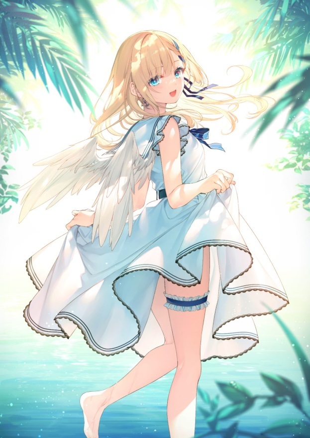 遠坂あさぎ　四季巡り　12本セット　B2タペストリー　未開封 遠坂あさぎ TRINITY Fine-Art's Design 天使×四季シリーズ SEASONS W