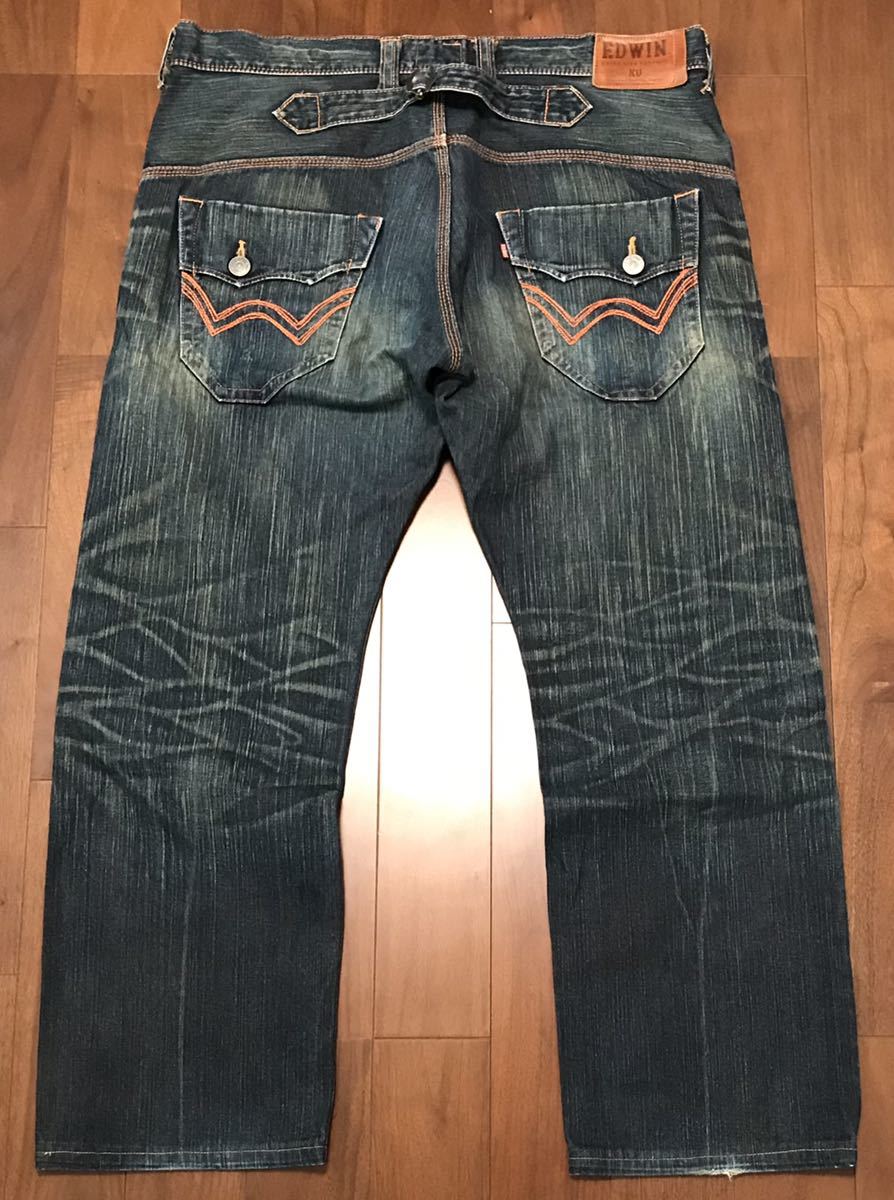 美品 EDWIN エドウィン☆EXCLUSIVE VINTAGE 461XVS シンチバック タブ 