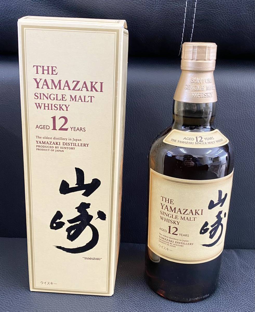 ☆ 古酒 未開栓 SUNTORY サントリー 山崎 12年 YAMAZAKI シングル