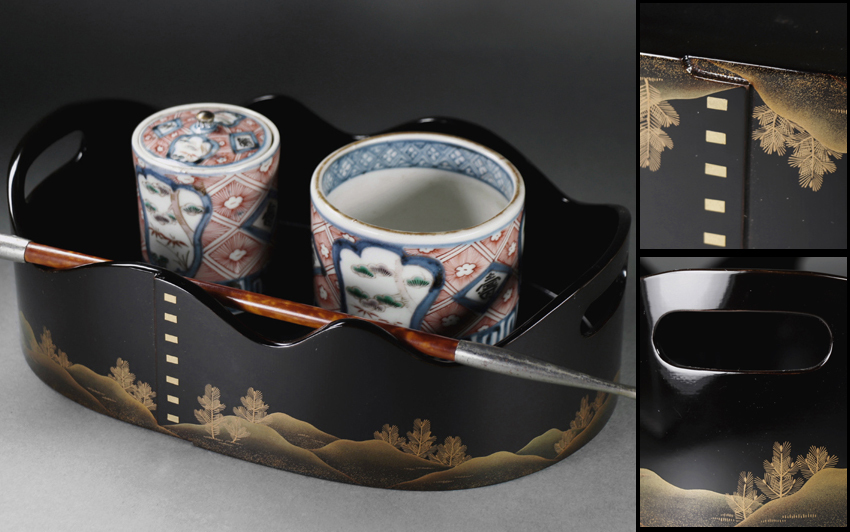 中国 明時代 大明成化年製 龍唐人文鉢