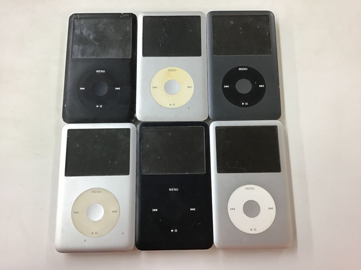 iPod classic 120GB（シルバー）第6世代 電源アダプタ付き Apple製