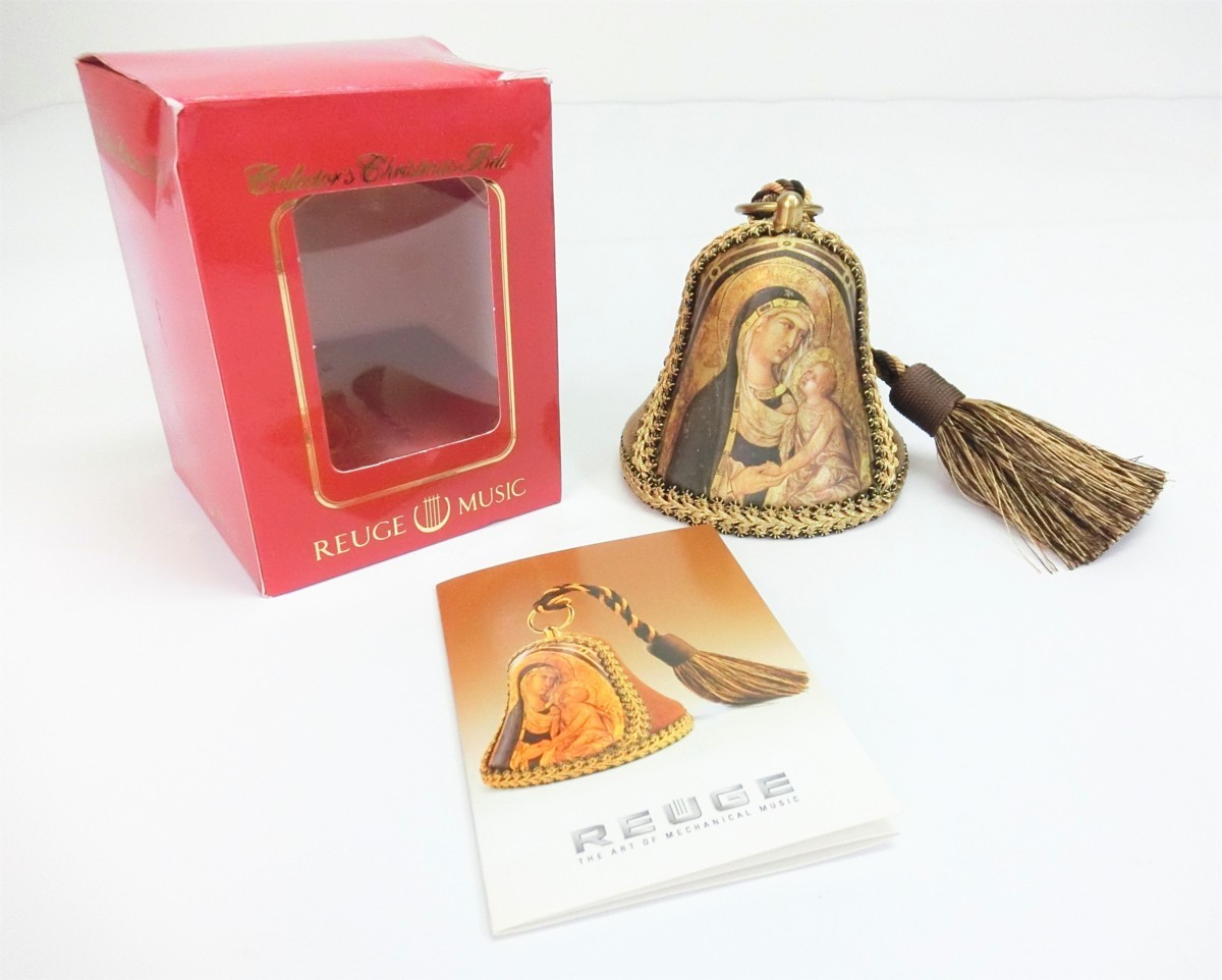 【定番，格安】 REUGE MUSIC リュージュ オルゴール CHIRISTMAS BELL 2004年 オルゴールベル スイス製 音出し確認済 インテリア 雑貨 オブジェ 置物(オルゴール)｜売買されたオークション情報、yahooの商品情報をアー オルゴール