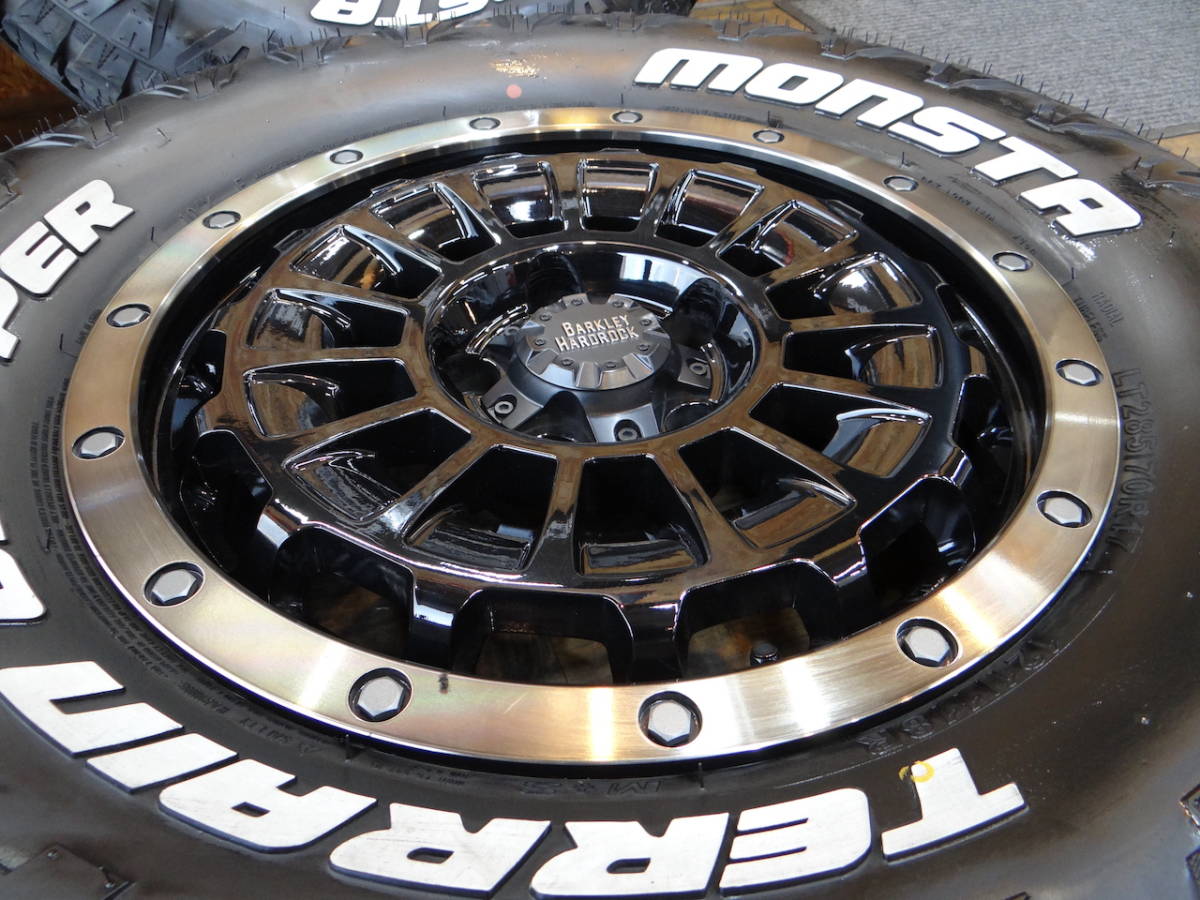4本セット BARKLEY HARDROCK ROGAN ローガン 17X7.5J 5/127 MONSTA 