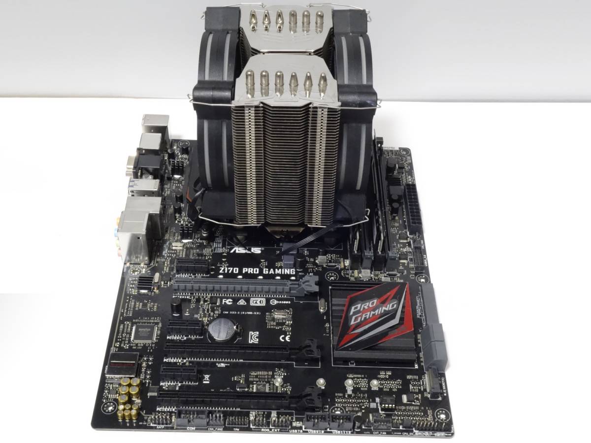 LGA1151] ASUS Z170 PRO GAMING BOX + Intel Core i7 6700K(殻割り