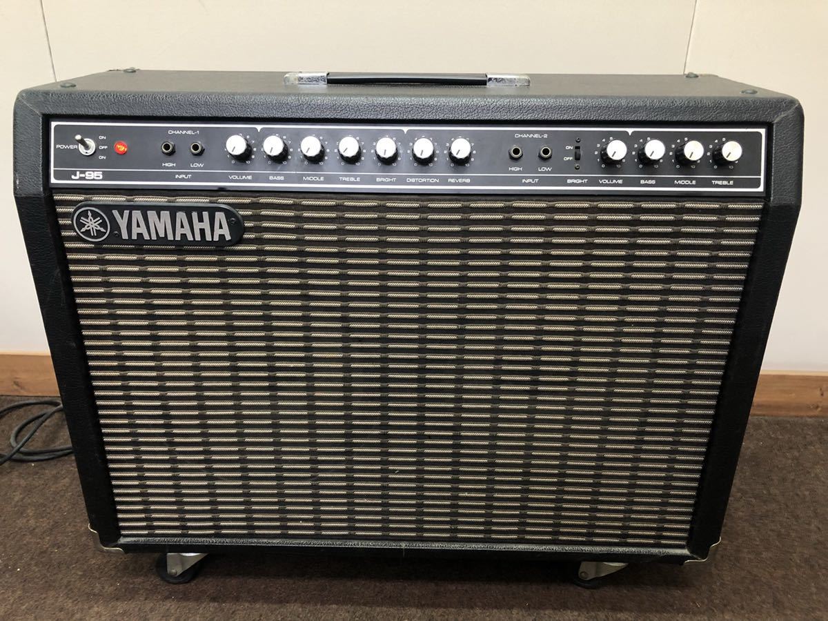 ヤマハ J-95 ギターアンプ YAMAHA 1970年代 キャスター付 ギターアンプ