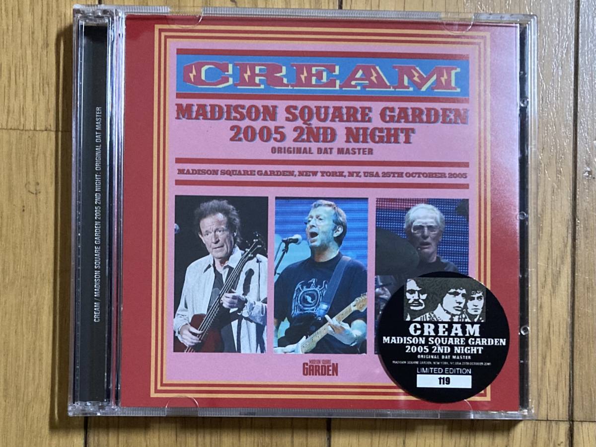 【人気，新作登場】 クリーム MADISON SQUARE GARDEN 2005 2ND NIGHT 2CD エリッククラプトン(C)｜売買されたオークション情報、yahooの商品情報をアーカイブ公開 - オークファン C