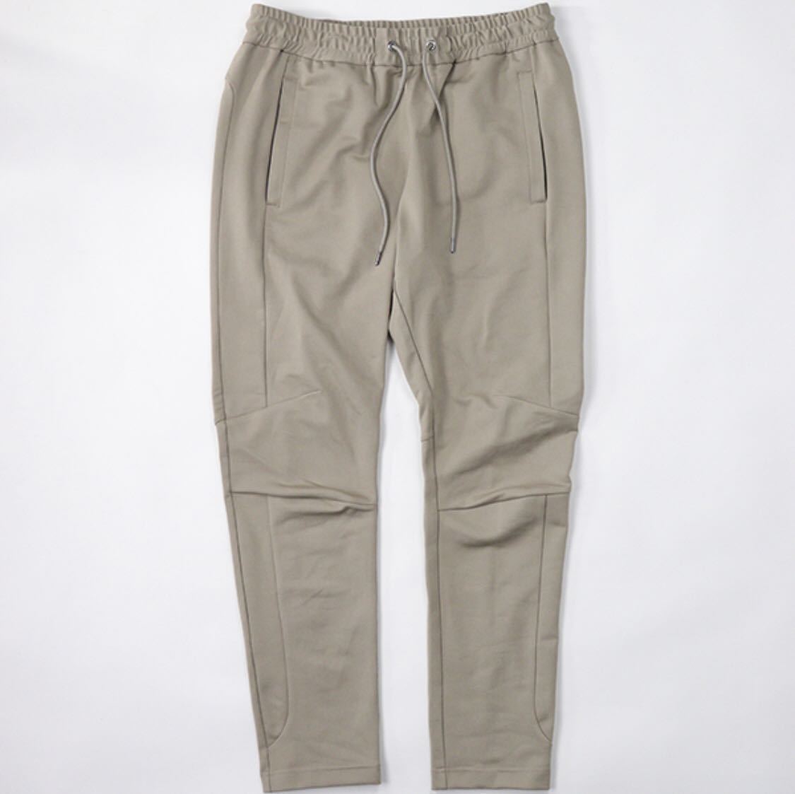 □美品□ junhashimoto SLIM JERSEY PANTS -EMBOSS CAMO- SAND BEIGE